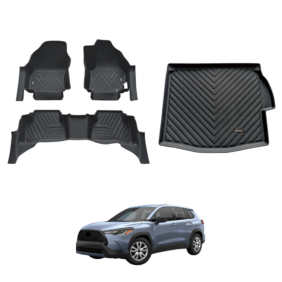 PRE-ORDER 5D Car Floor Mats for Toyota Corolla Cross 2022-Onwards