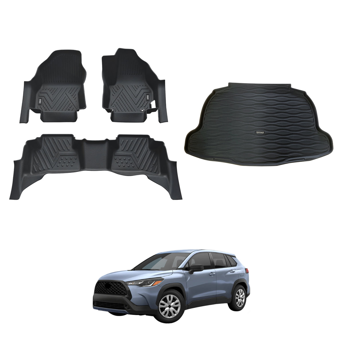 PRE-ORDER 5D Car Floor Mats for Toyota Corolla Cross 2022-Onwards