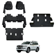 7D Injection Floor Mats for Toyota Land Cruiser 200 Series Altitude / VX / Sahara 2012-2021