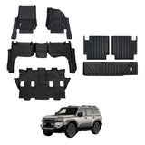 7D Car Floor Mats for Toyota LandCruiser Prado 250 Series 2024-Onwards