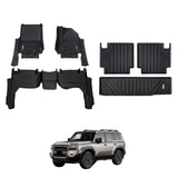 7D Car Floor Mats for Toyota LandCruiser Prado 250 Series 2024-Onwards