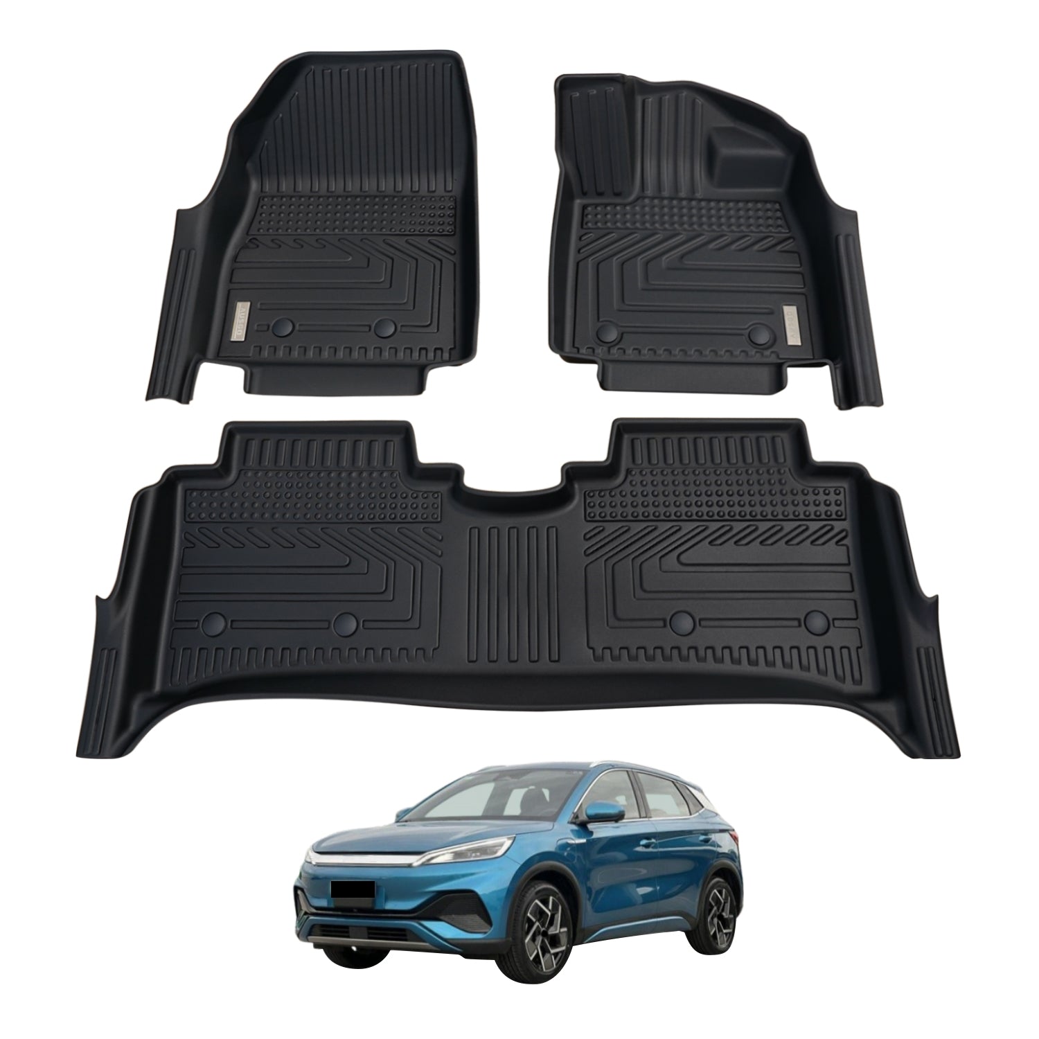 5D Car Floor Mats for BYD ATTO 3 2022-Onwards