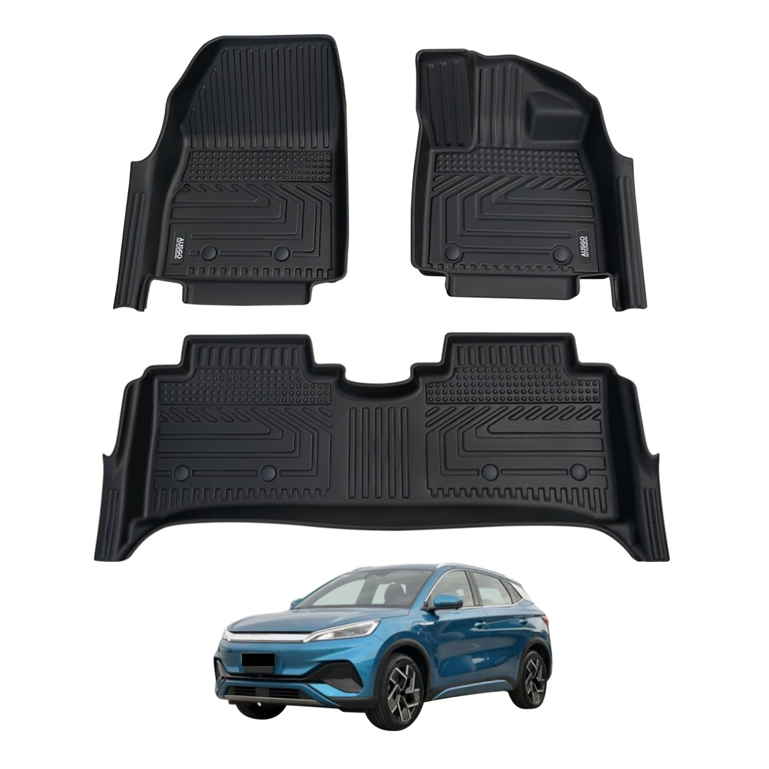 5D Car Floor Mats for BYD ATTO 3 2022-Onwards