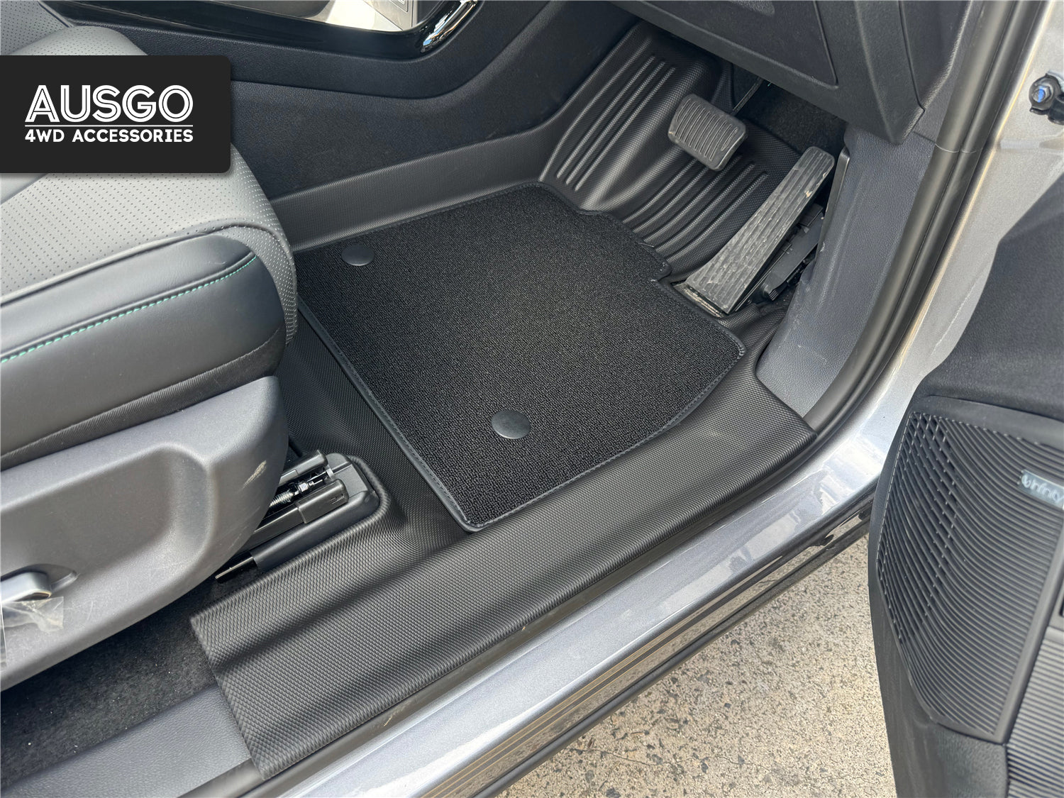 Double-Layer Car Floor Mats for BYD SEALION 6 2024-Onwards