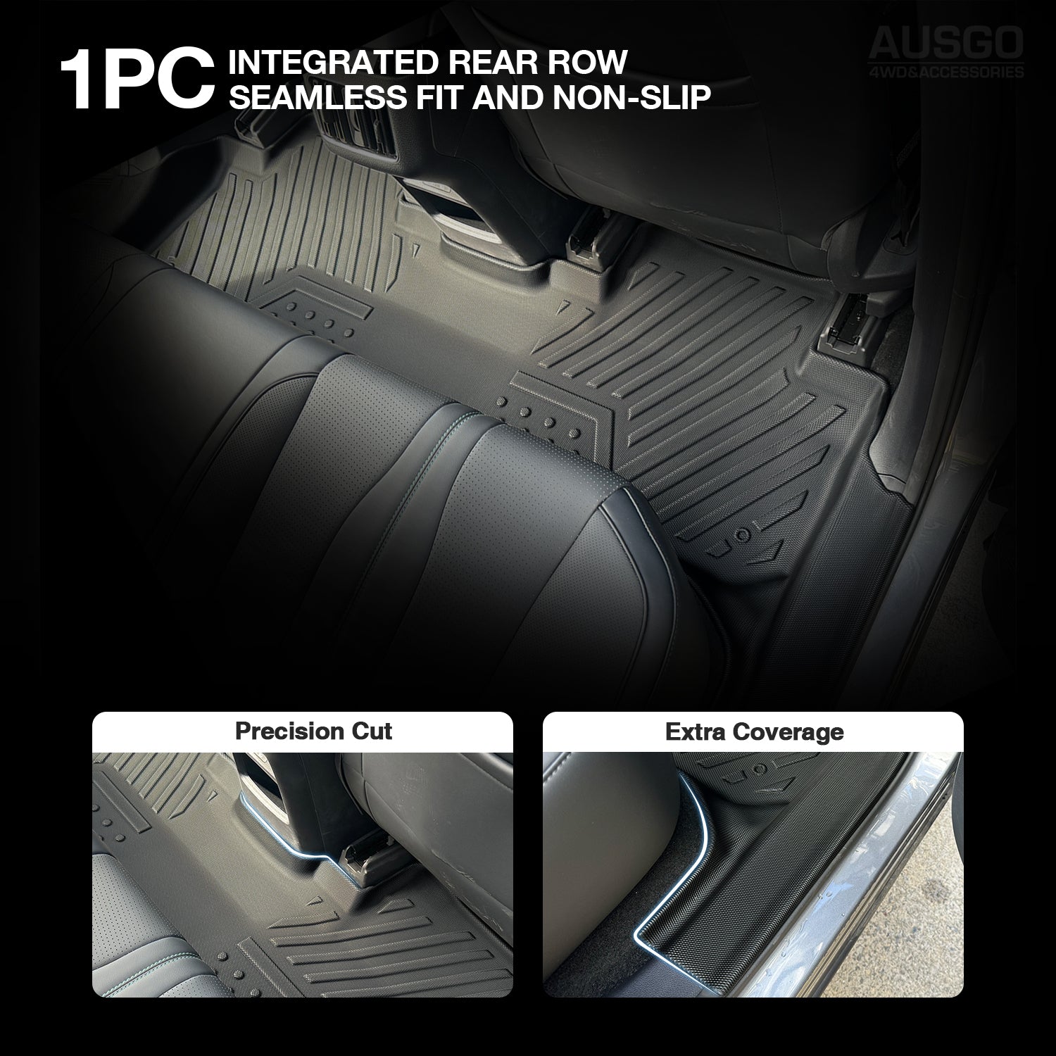 5D Car Floor Mats for BYD SEALION 6 2024-Onwards
