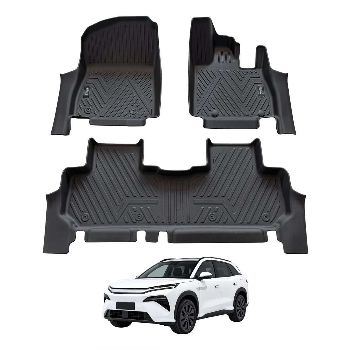 PRE-ORDER 5D Car Floor Mats for BYD Sealion 8 2026-Onwards