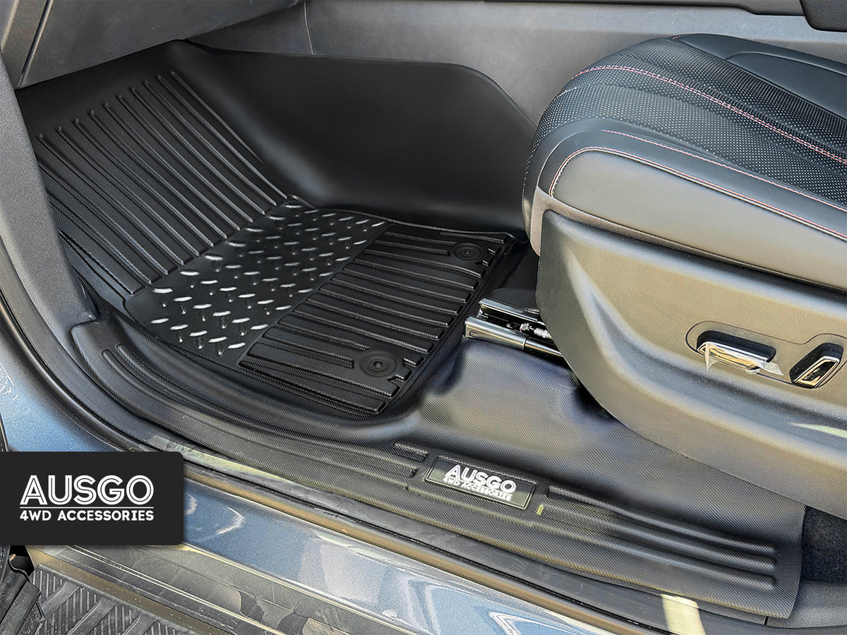 7D Floor Mats + Door Sill Protector for BYD Shark 6 2024-Onwards