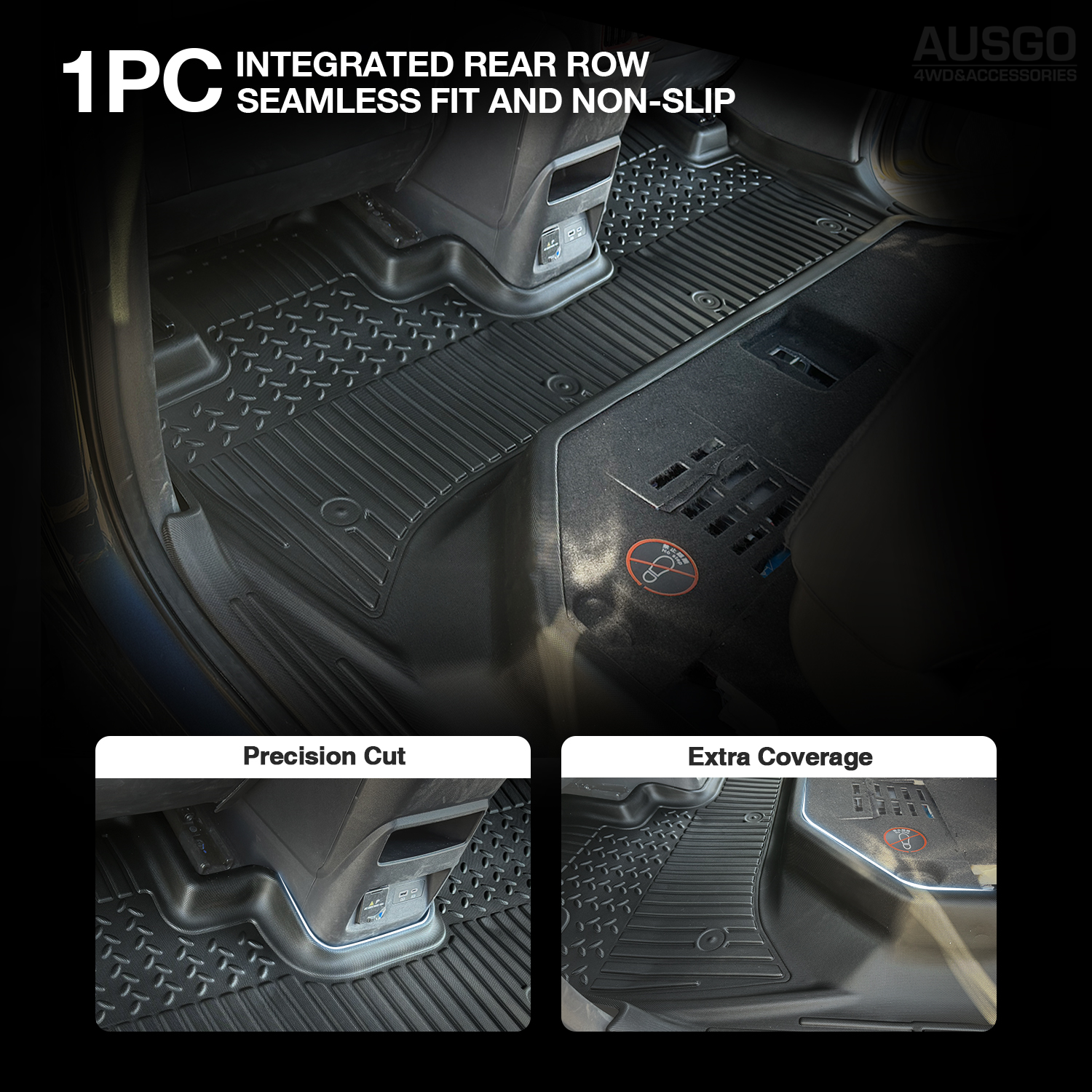 7D Car Floor Mats for BYD Shark 6 2025-Onwards