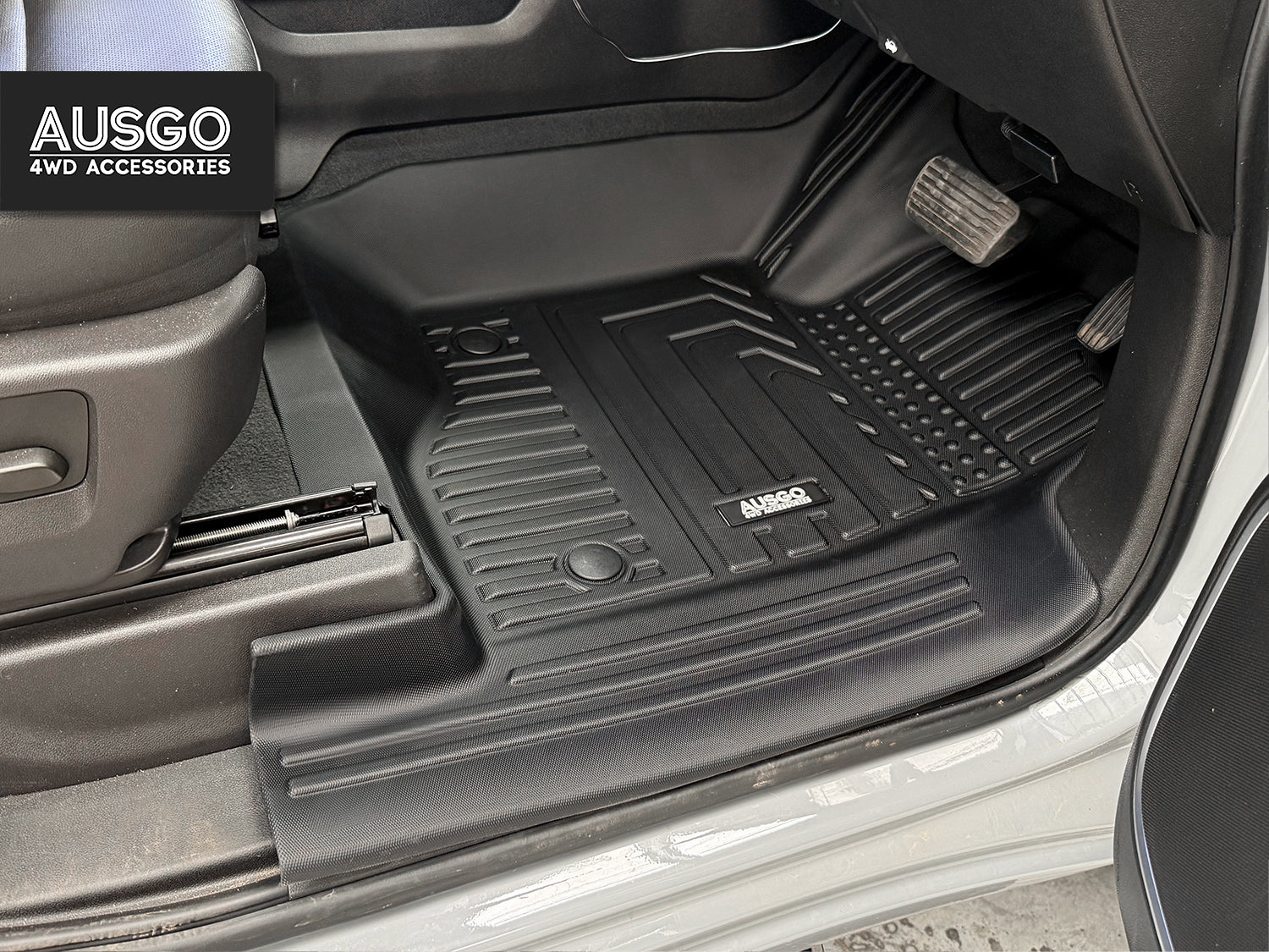 5D Car Floor Mats for Chevrolet Silverado HD T1 Series 2021-Onwards