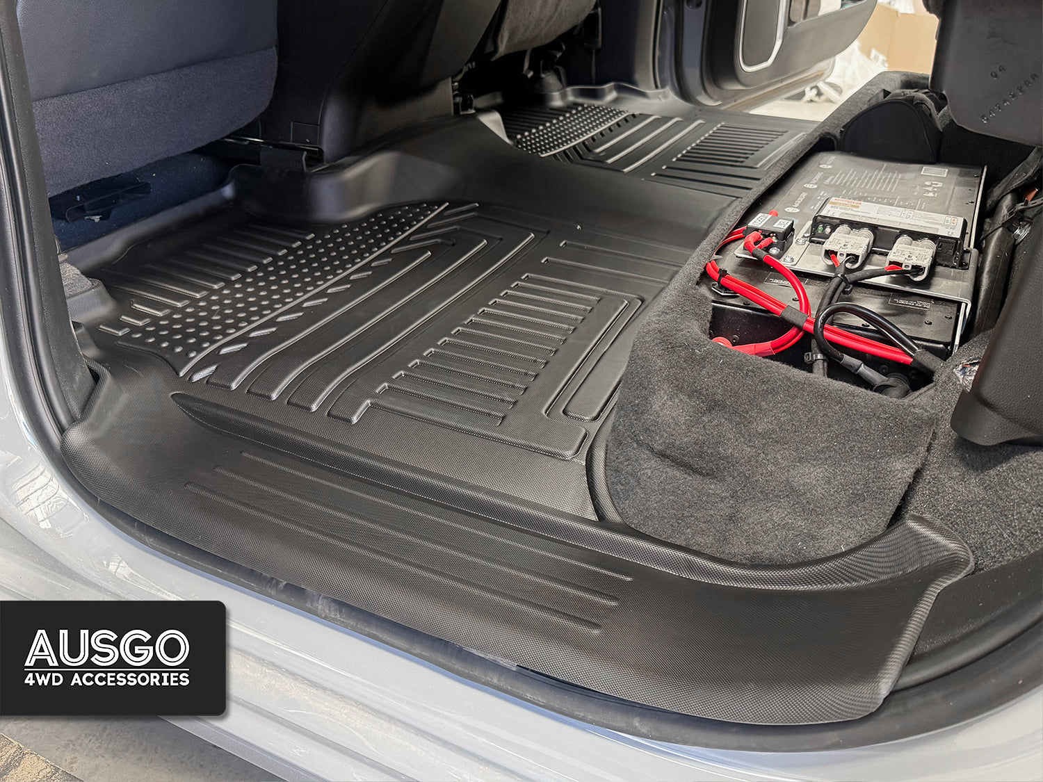 5D Car Floor Mats for Chevrolet Silverado HD T1 Series 2021-Onwards