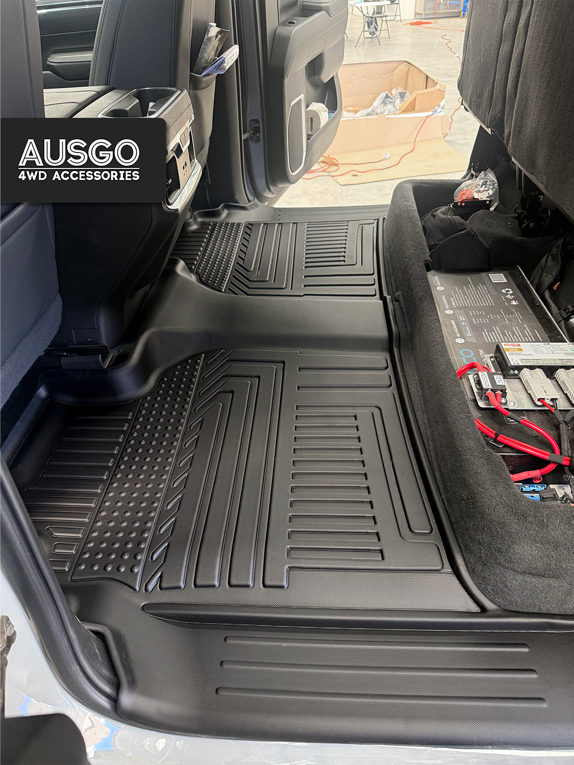 5D Car Floor Mats for Chevrolet Silverado HD T1 Series 2021-Onwards