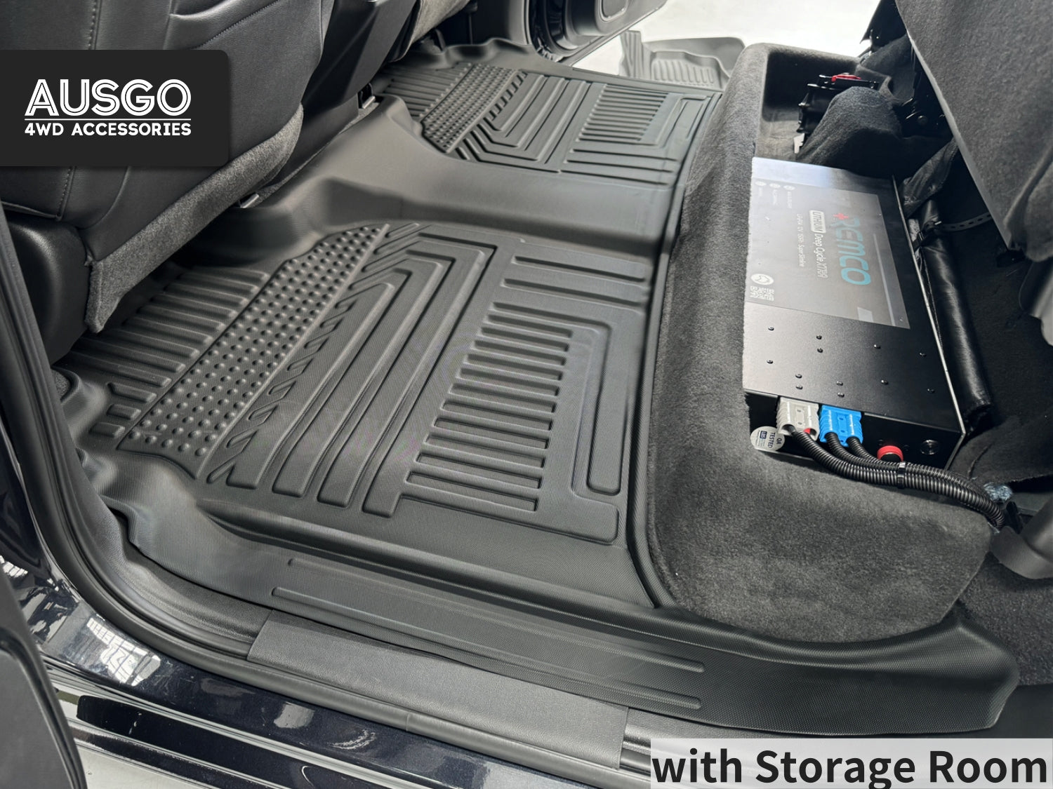 5D Car Floor Mats for Chevrolet Silverado T1 Series 2020-Onwards