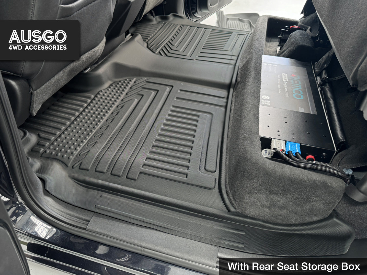 5D Car Floor Mats for Chevrolet Silverado T1 Series 2020-Onwards