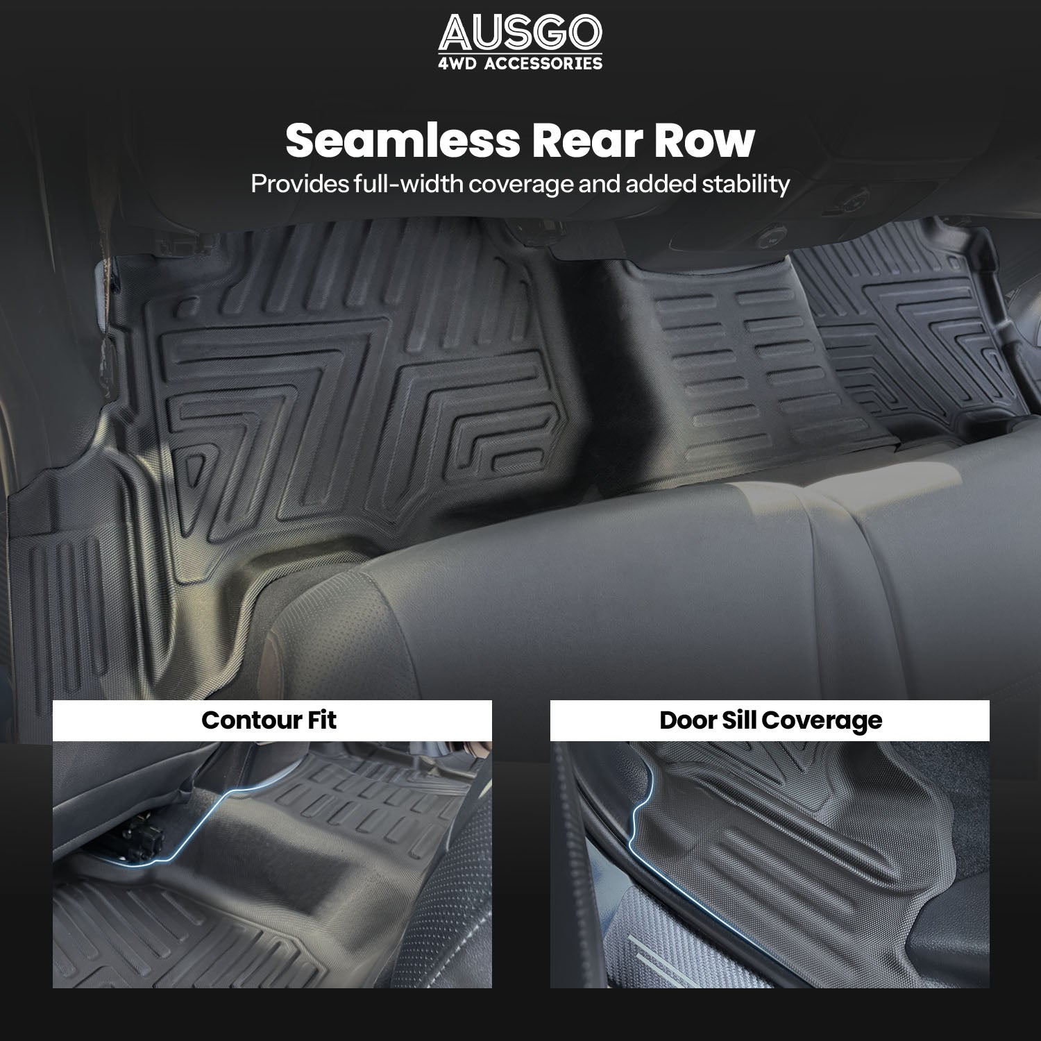 5D Car Floor Mats for Ford Everest UA Series 2015-2022