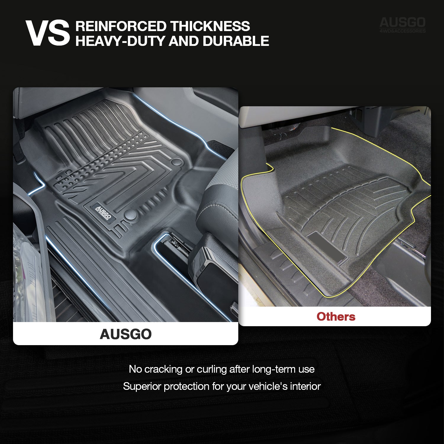 5D Car Floor Mats for Ford F-150 F150 2023-Onwards