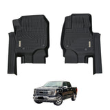 5D Car Floor Mats for Ford F-150 F150 2023-Onwards – Front Row Only