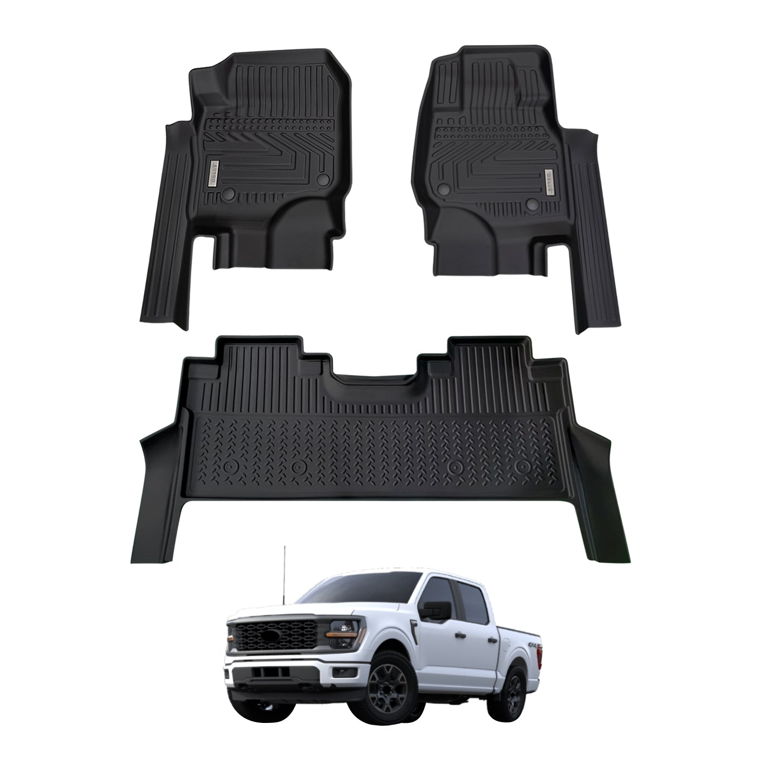 5D Car Floor Mats for Ford F-150 F150 2023-Onwards
