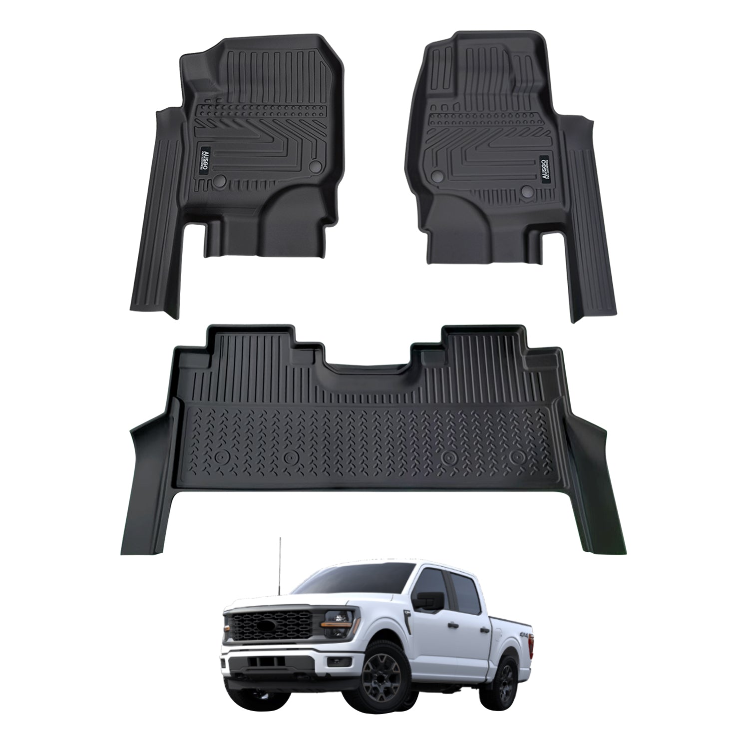 5D Car Floor Mats for Ford F-150 F150 2023-Onwards