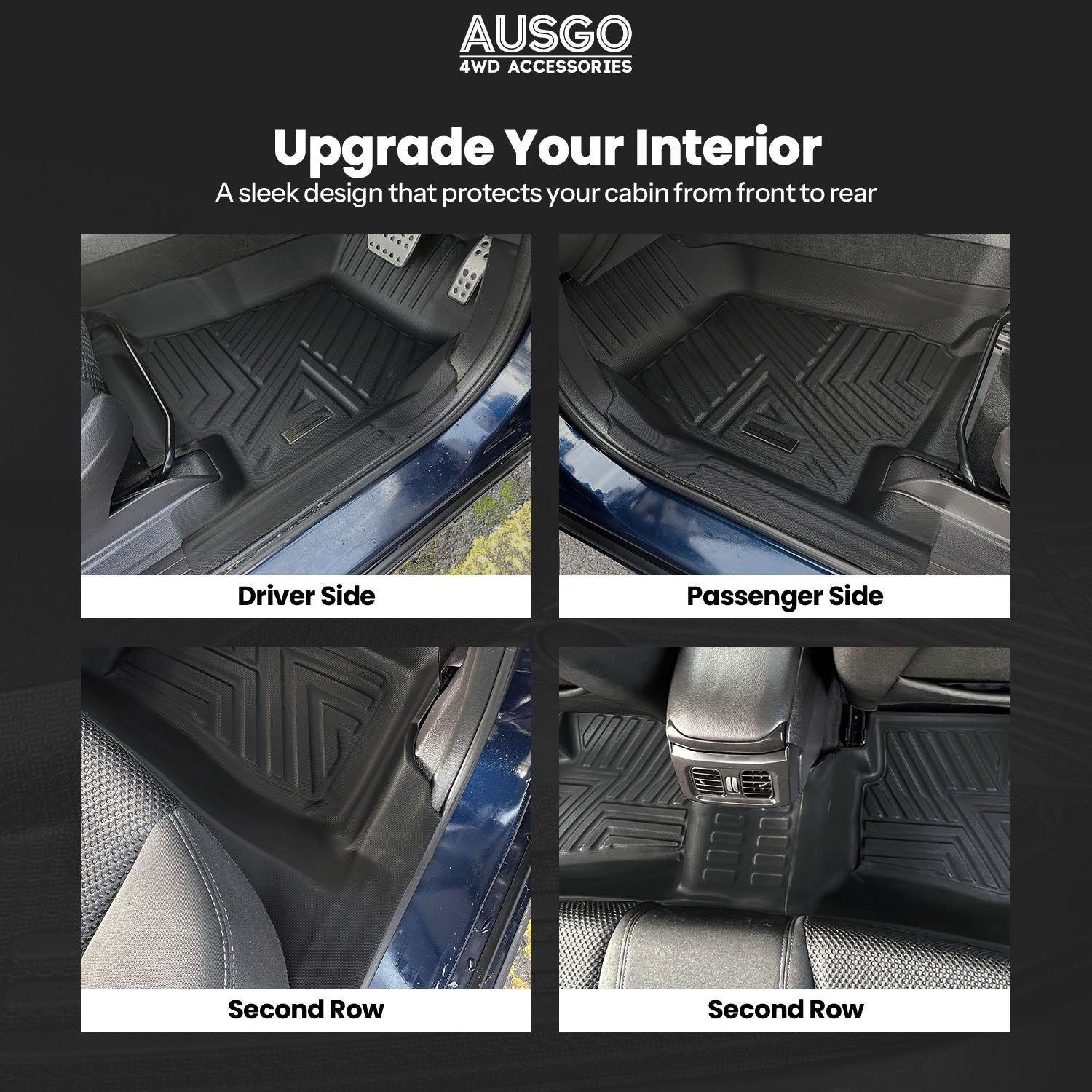 5D Car Floor Mats for Ford Falcon FG 2008-2019