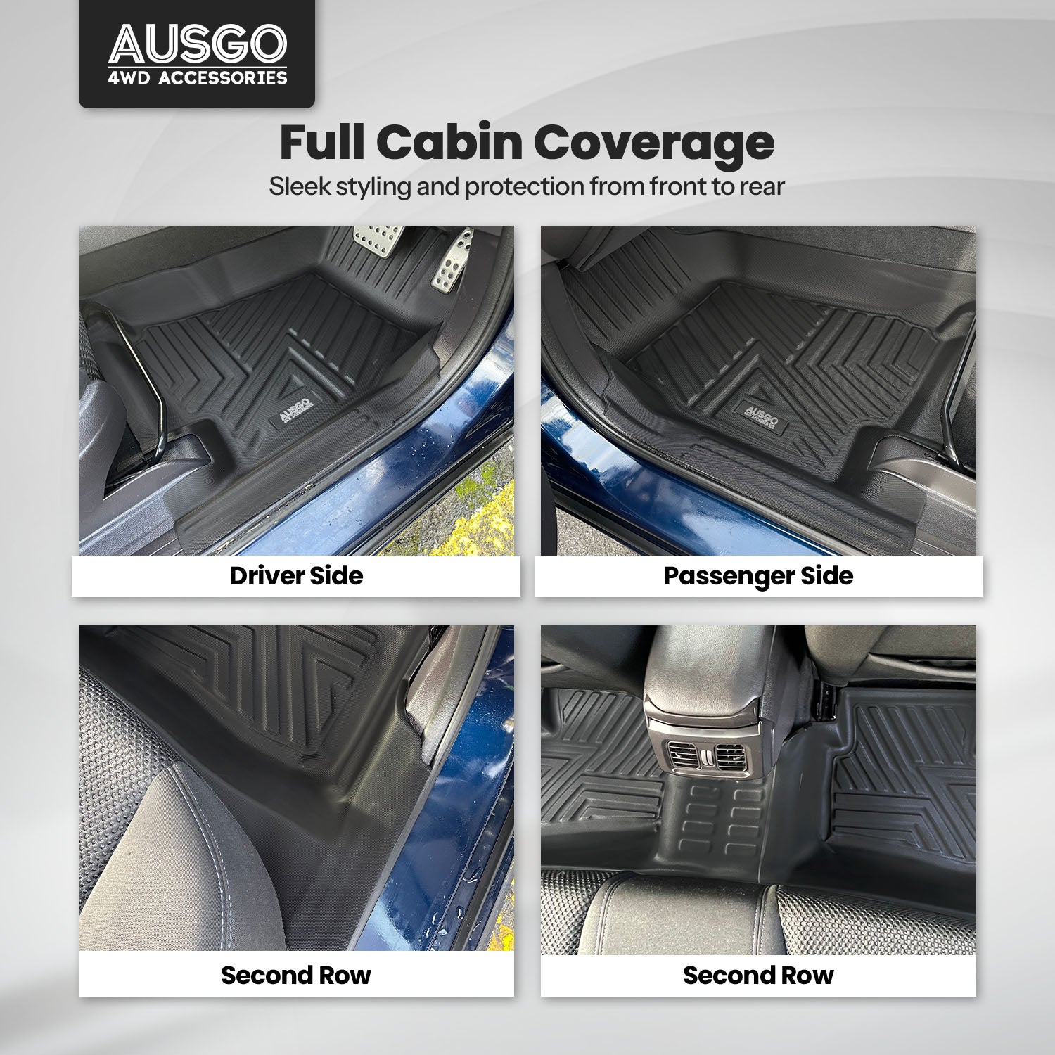 5D Car Floor Mats for Ford Falcon FG 2008-2019
