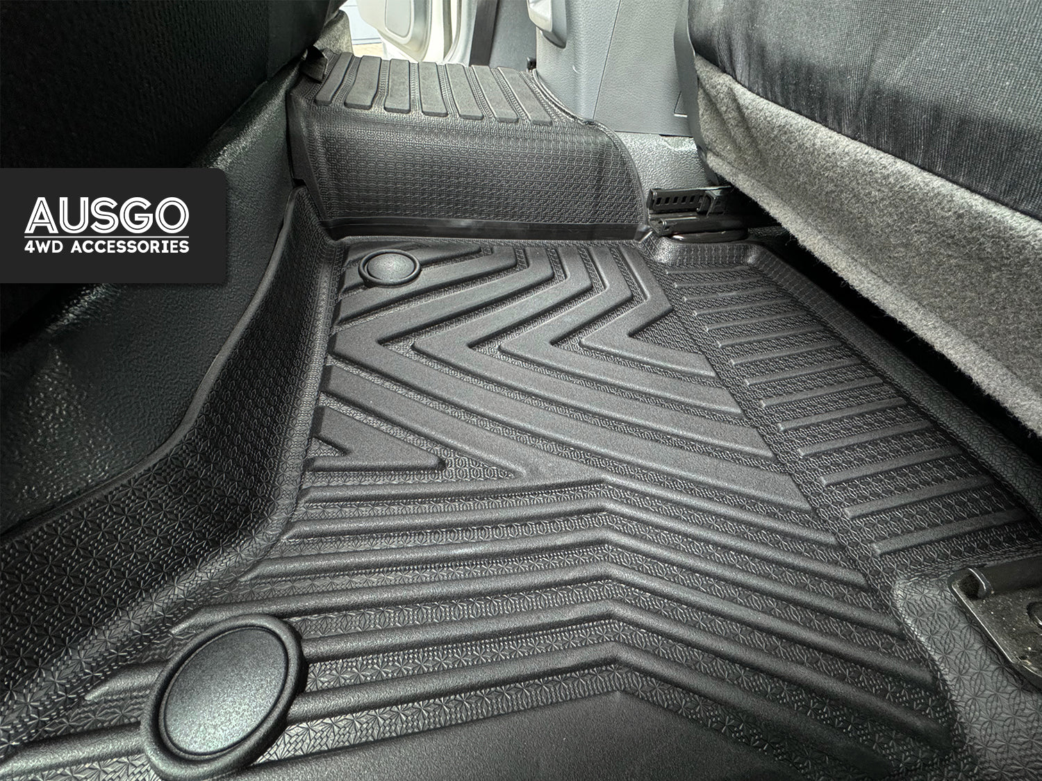 5D Injection Floor Mats for Ford Ranger PX PX2 PX3 Series Dual Cab 2011-2022
