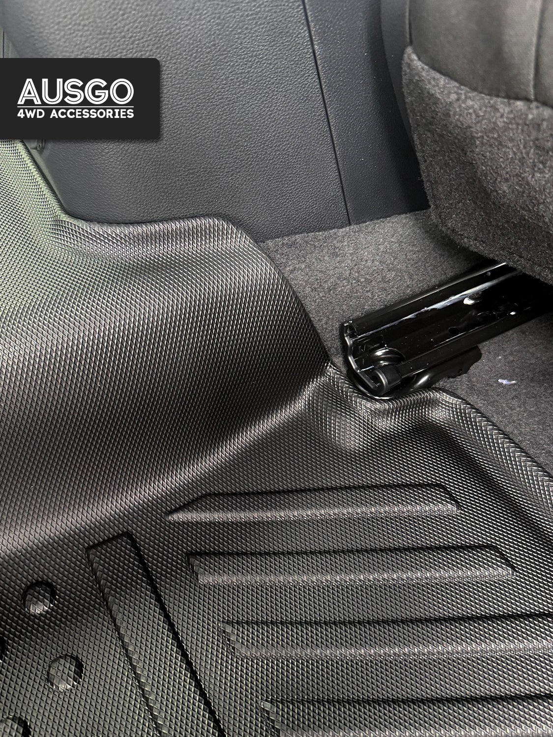 5D Car Floor Mats + Door Sill Protector for Ford Ranger Dual Cab 2022-Onwards