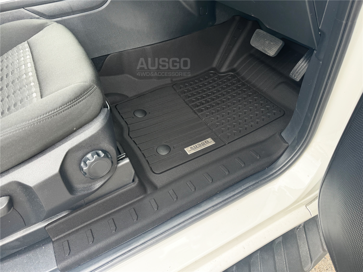 5D Injection Floor Mats for Ford Ranger Single / Extra Cab Next-Gen 2022-Onwards