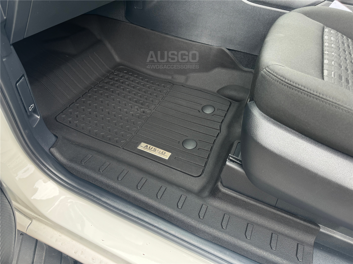 5D Injection Floor Mats for Ford Ranger Single / Extra Cab Next-Gen 2022-Onwards
