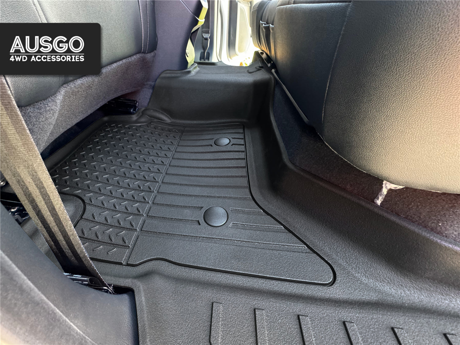 7D Injection Floor Mats for Ford Ranger Next-Gen 2022-Onwards