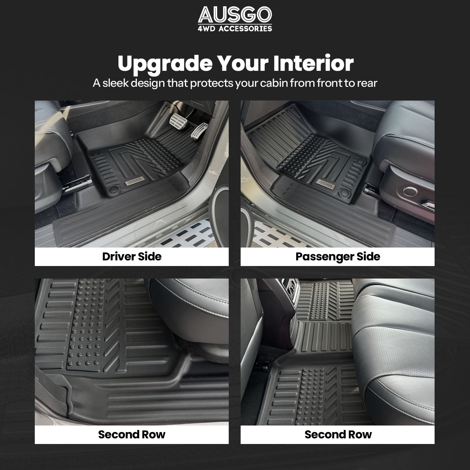 5D Car Floor Mats for GWM Cannon Alpha 2024-Onwards