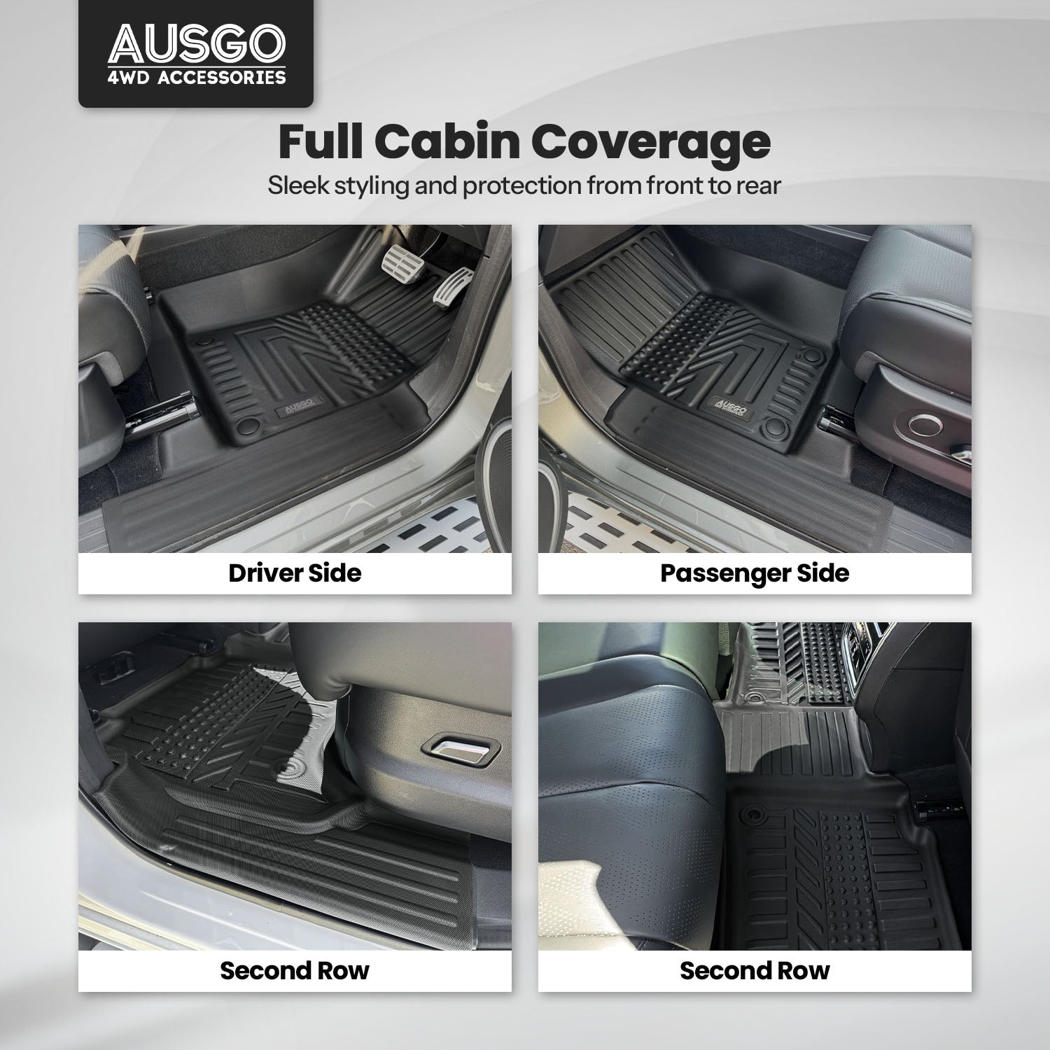 5D Car Floor Mats for GWM Cannon Alpha 2024-Onwards