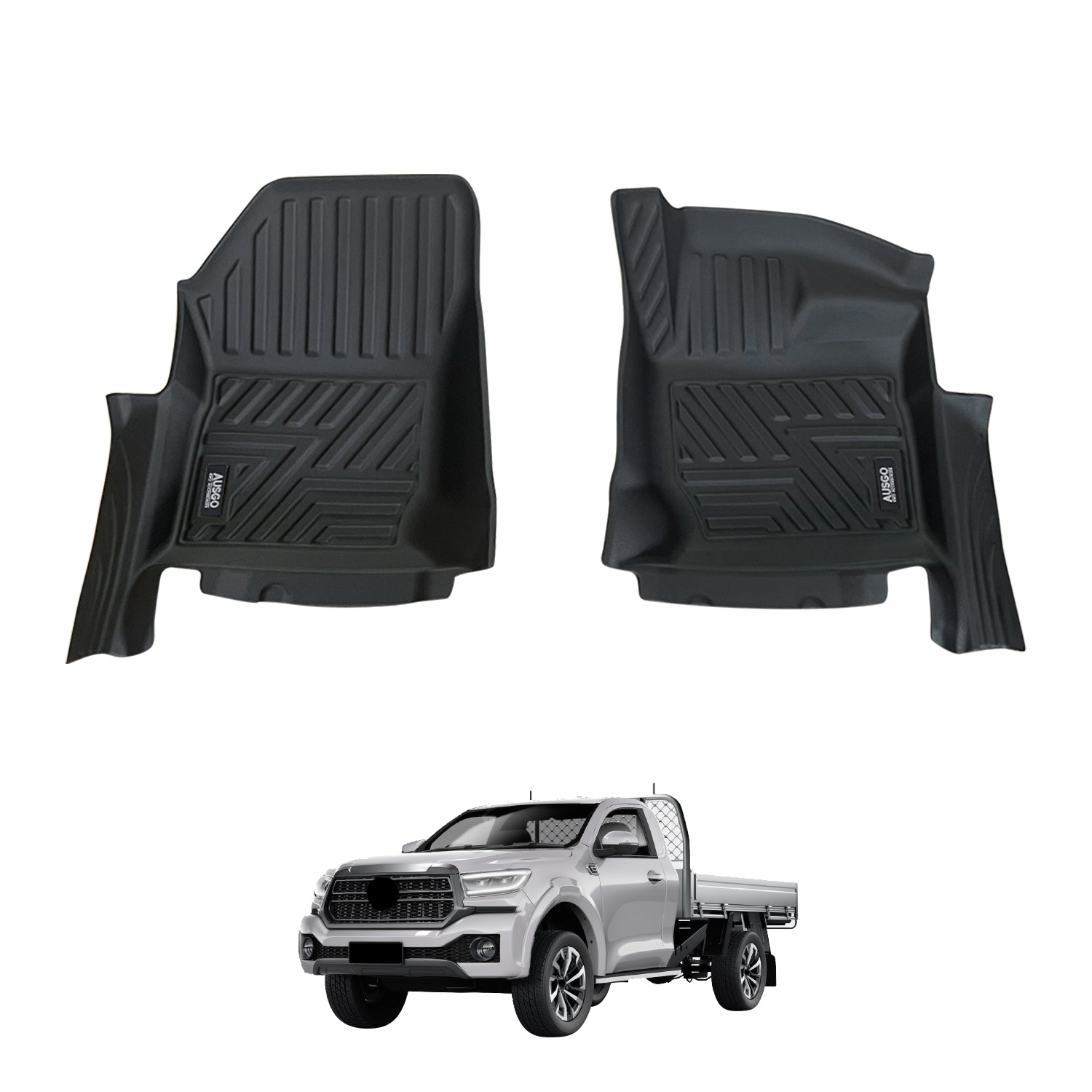 5D Car Floor Mats for GWM Cannon Single Cab 2025-Onwards