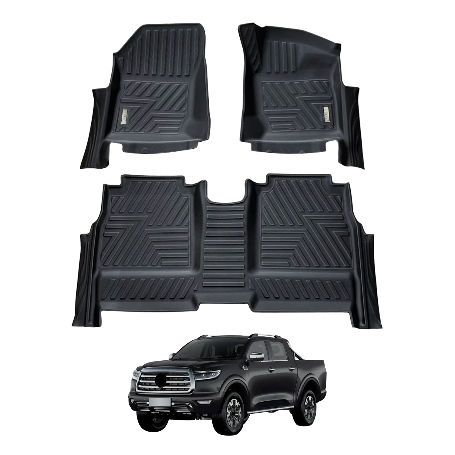 5D Car Floor Mats for GWM Cannon 2020-Onwards