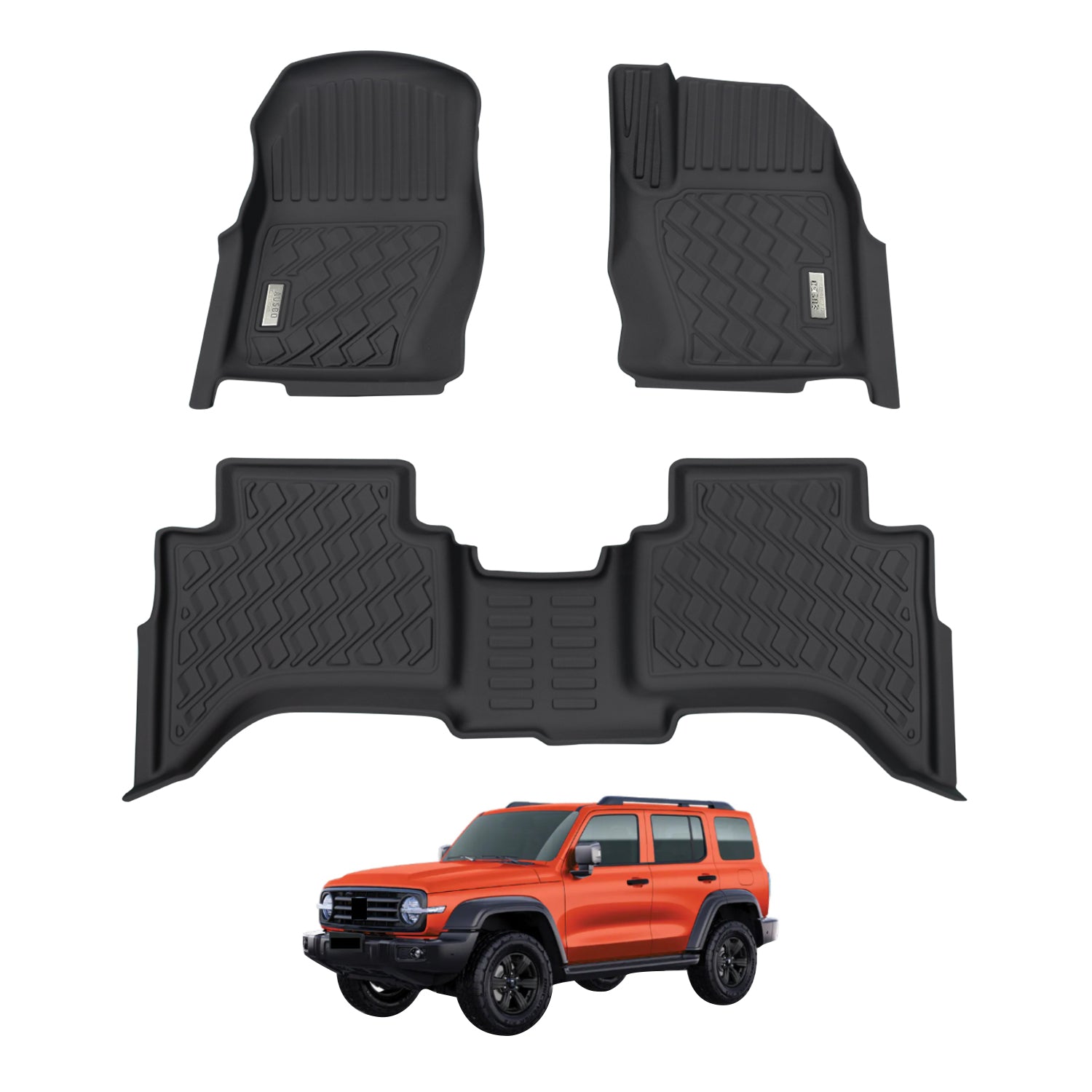 3D Car Floor Mats for GWM Tank 300 2023-Onwards