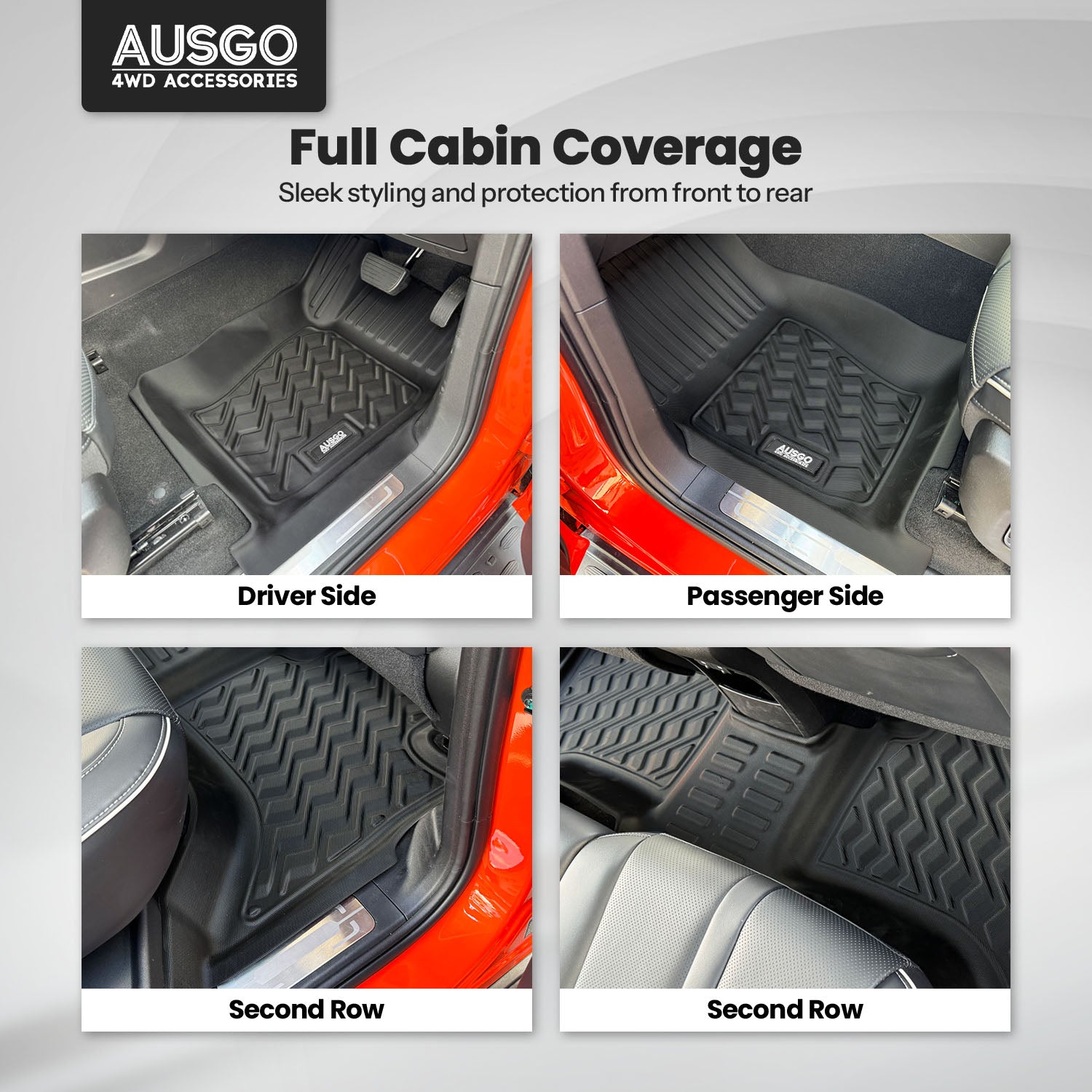 5D Car Floor Mats for GWM Tank 300 2023-Onwards