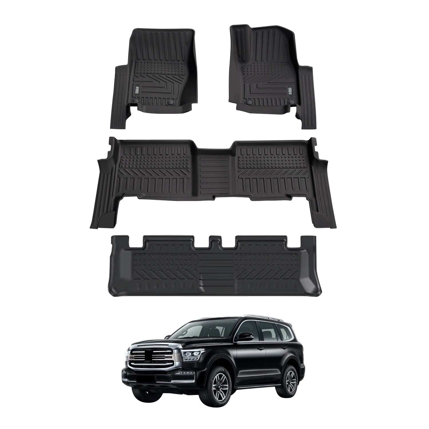 5D Car Floor Mats for GWM Tank 500 2024-Onwards