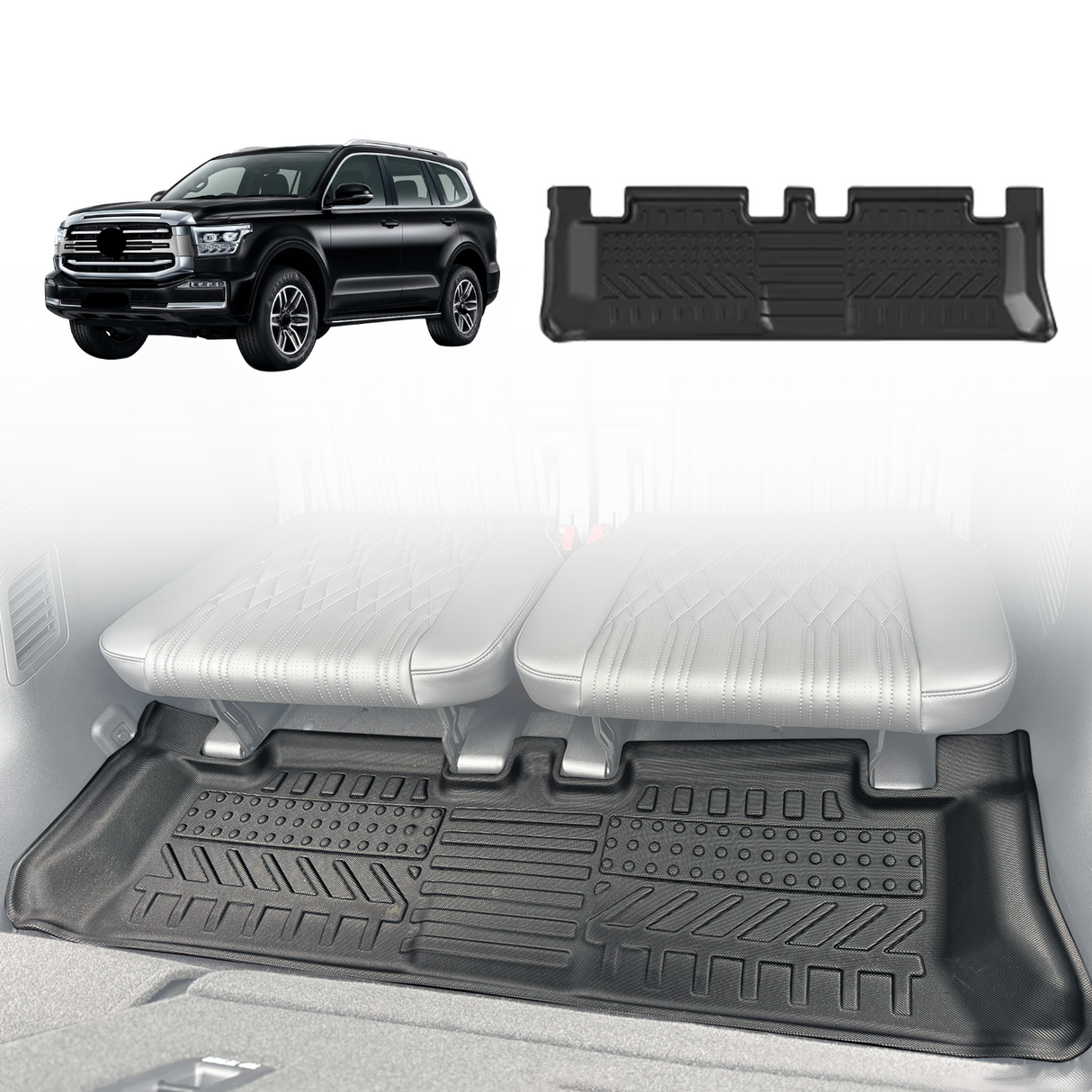 Third Row Floor Mat for GWM Tank 500 2024-Onwards