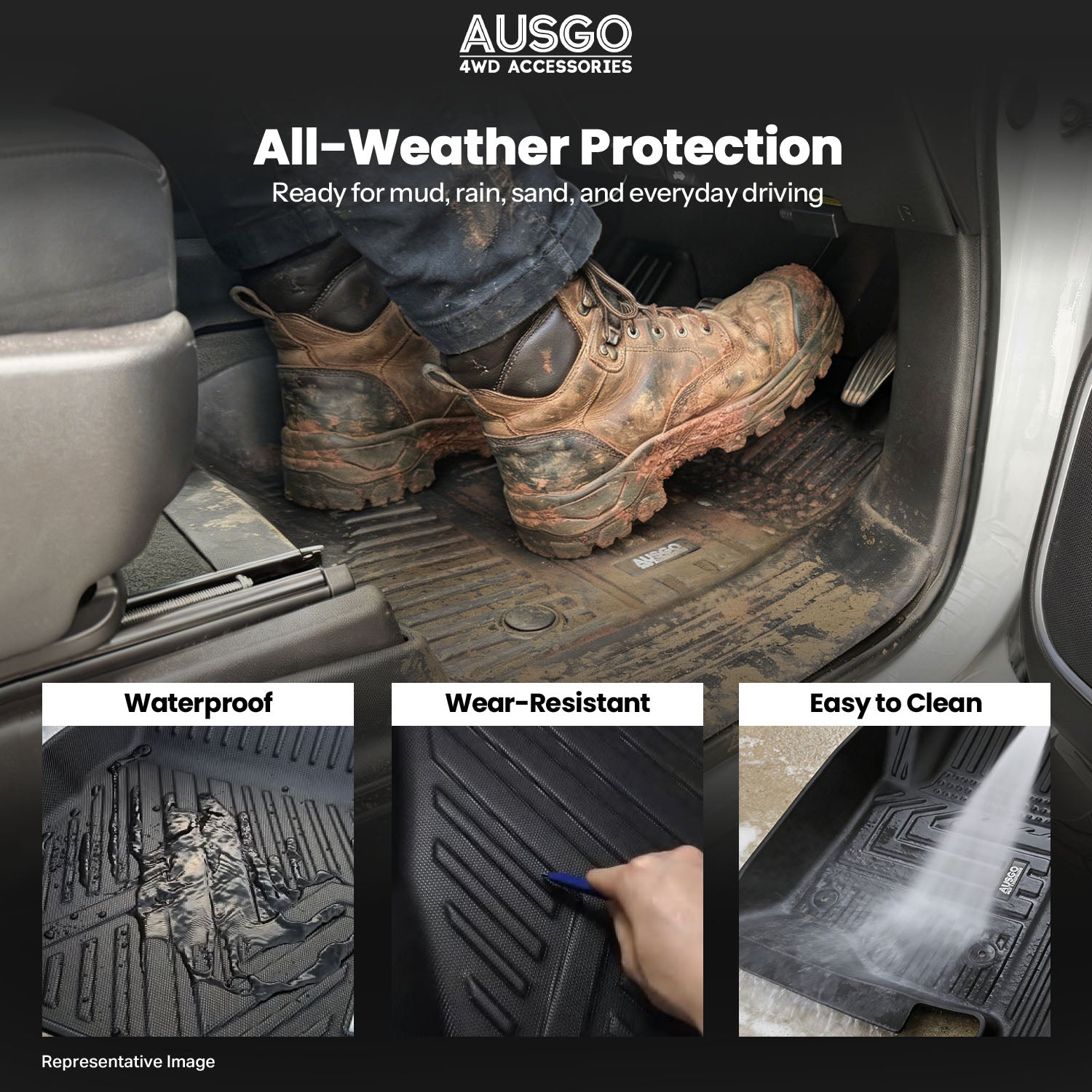 5D Car Floor Mats for GWM Tank 500 2024-Onwards