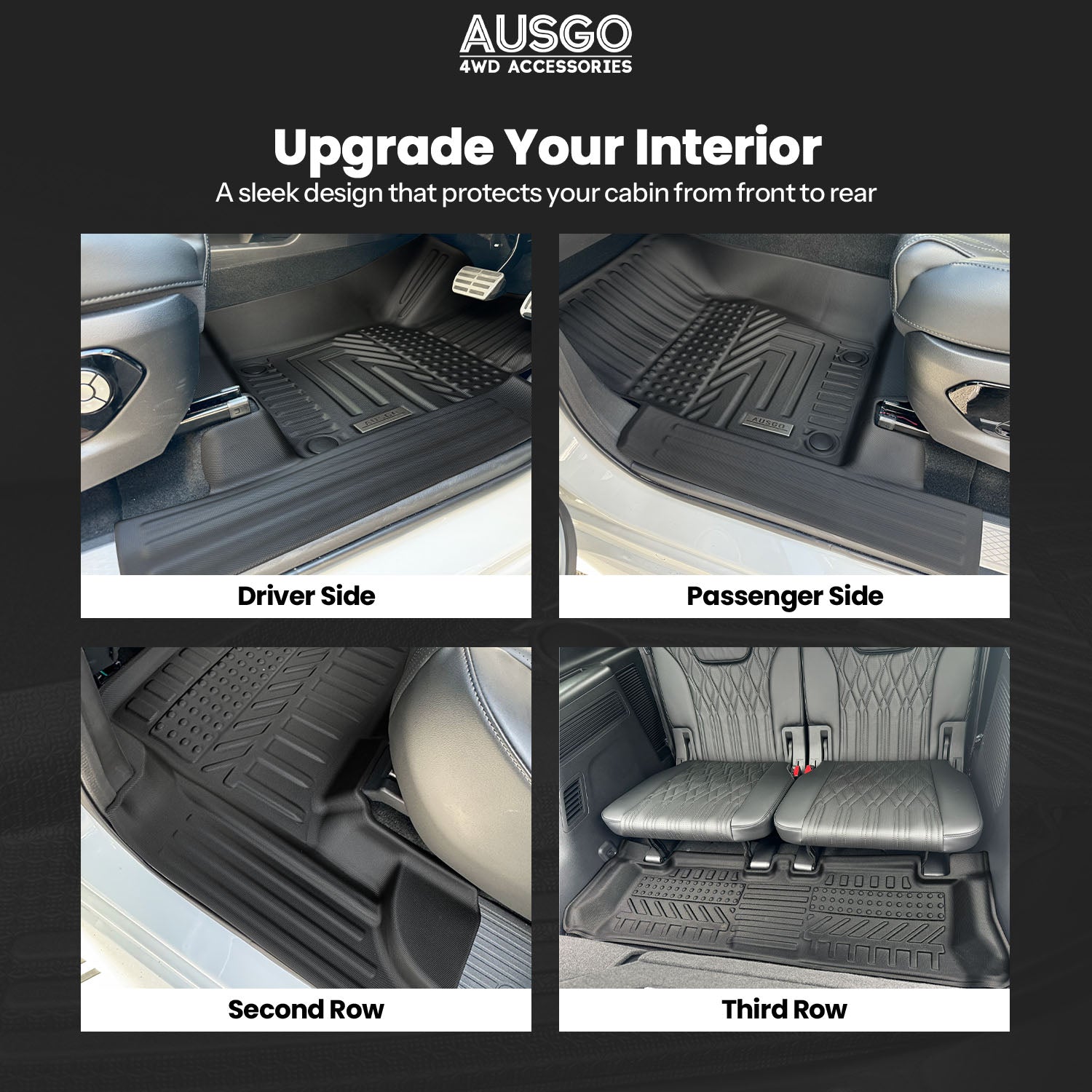 5D Car Floor Mats for GWM Tank 500 2024-Onwards