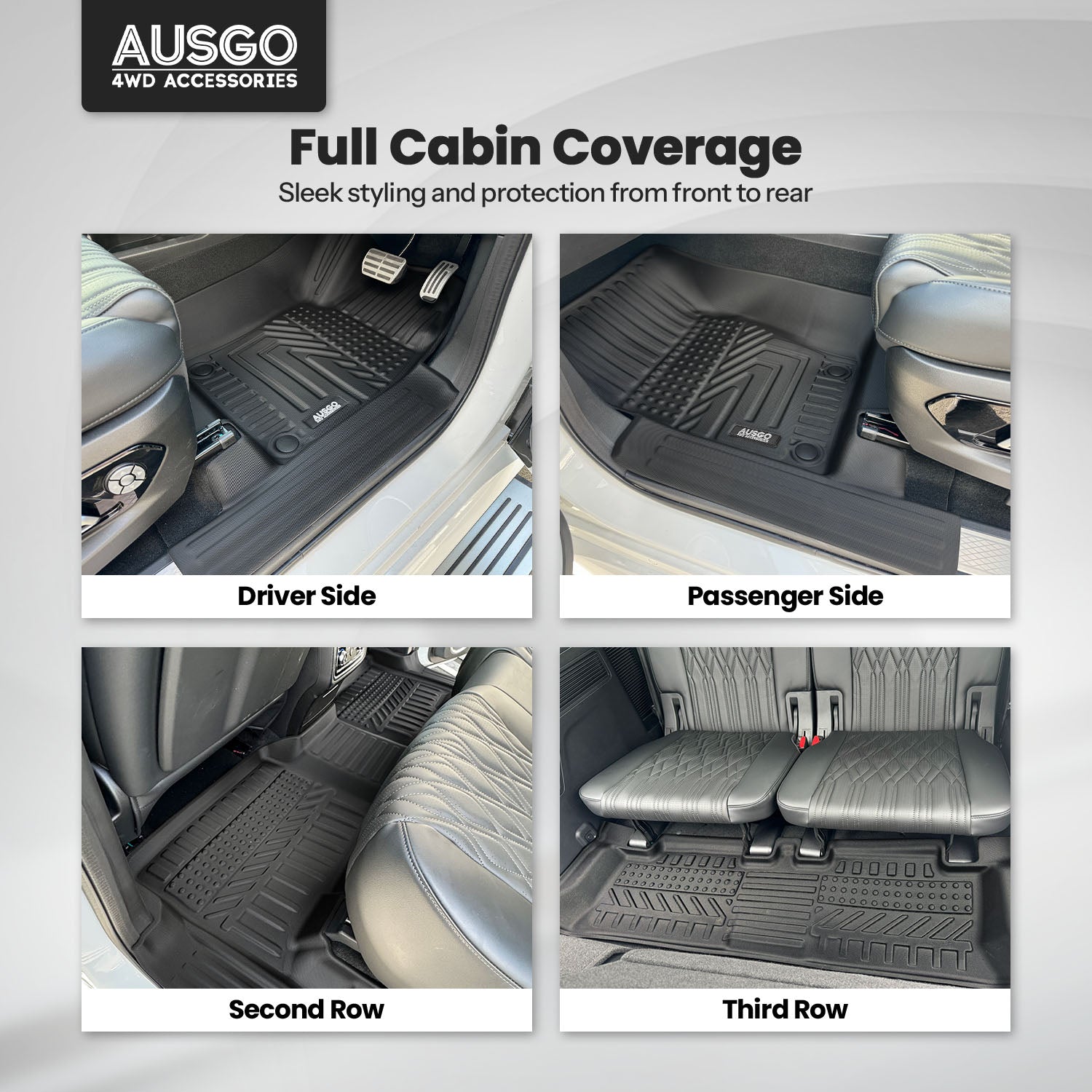 5D Car Floor Mats for GWM Tank 500 2024-Onwards