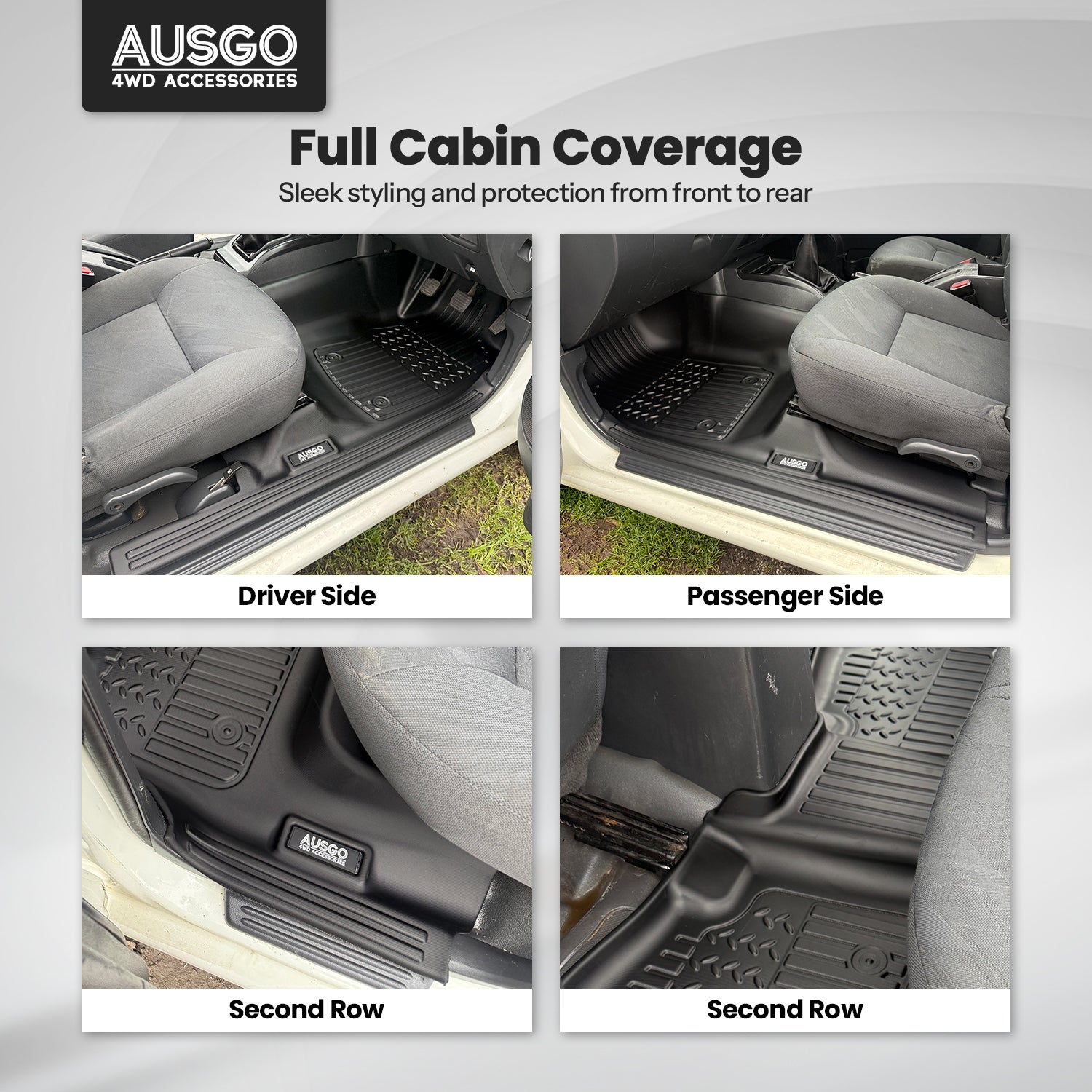 7D Car Floor Mats for Holden Rodeo 2003-2008