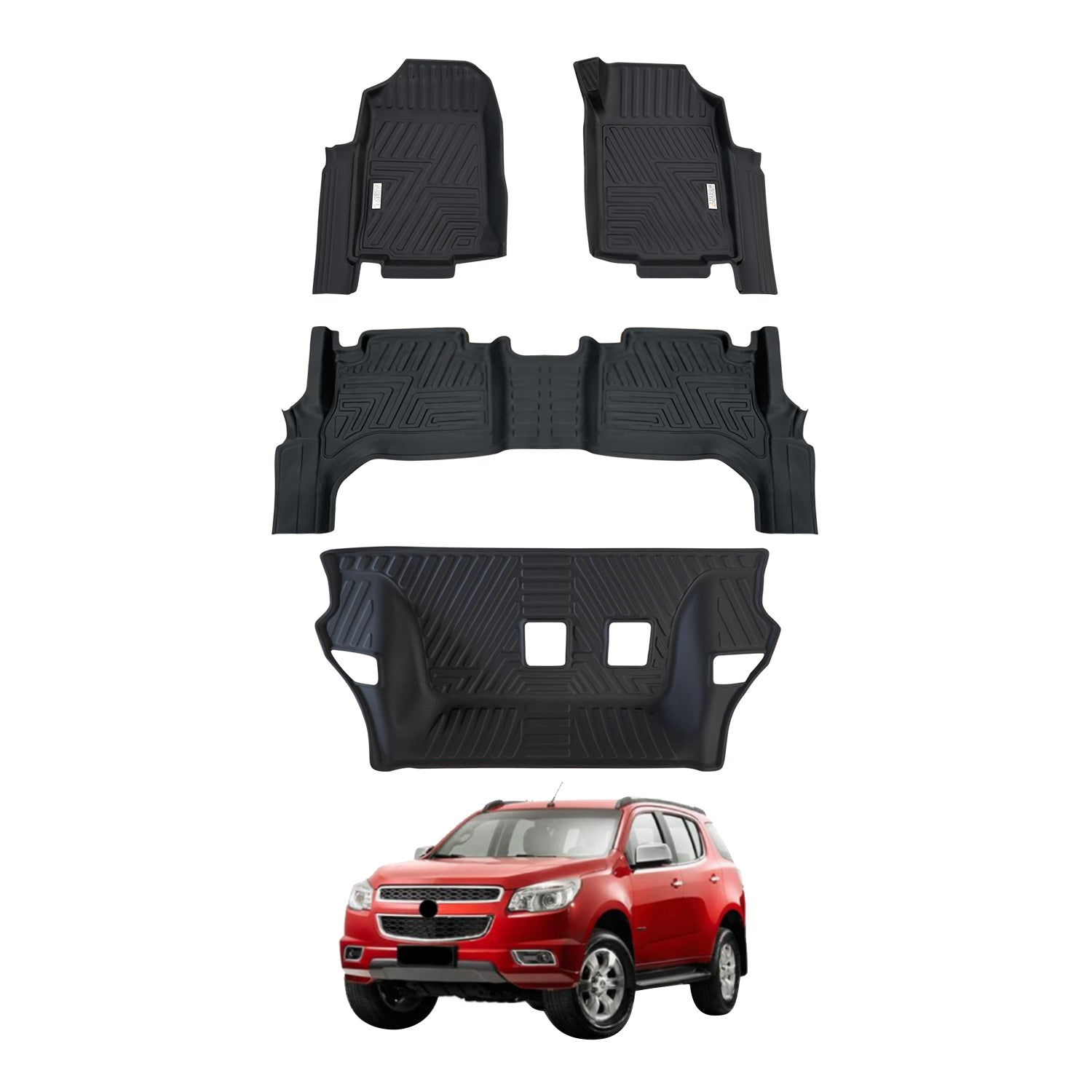 5D Car Floor Mats for Holden Colorado 7 RG Series 2012-2016