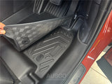 Double-Layer Car Floor Mats for Hyundai Santa Fe 7 Seater 2024-Onwards