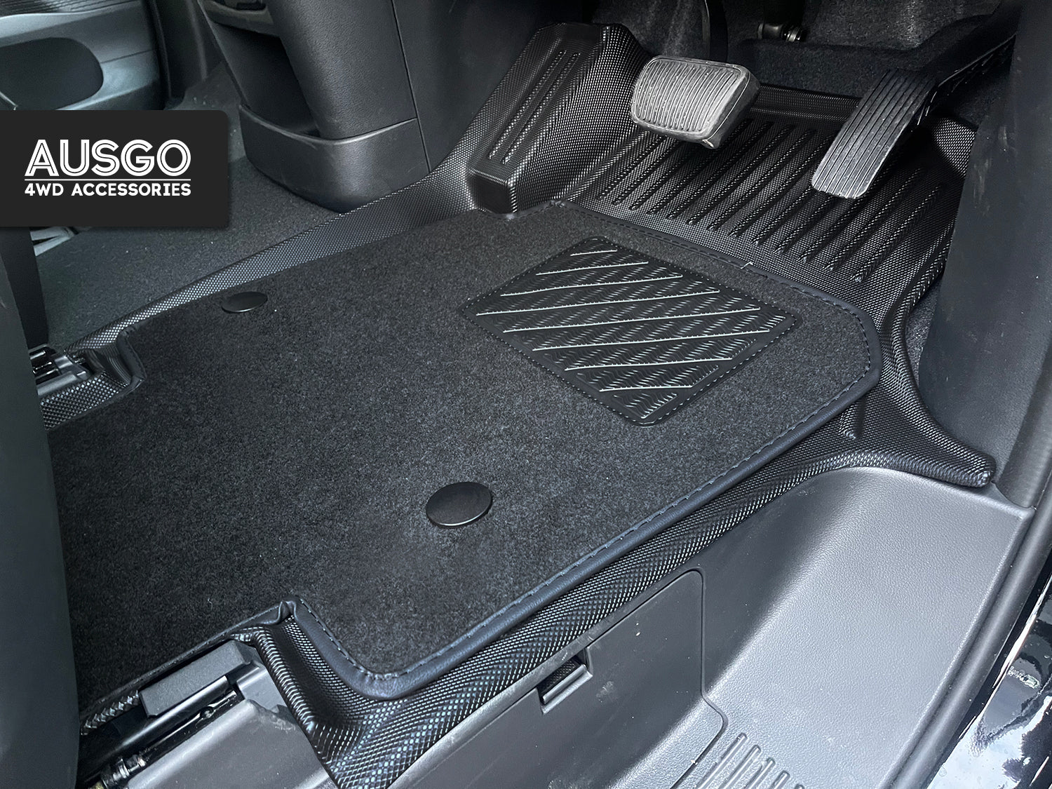 Double-Layer Car Floor Mats for Hyundai Staria / Staria Load 2021-Onwards