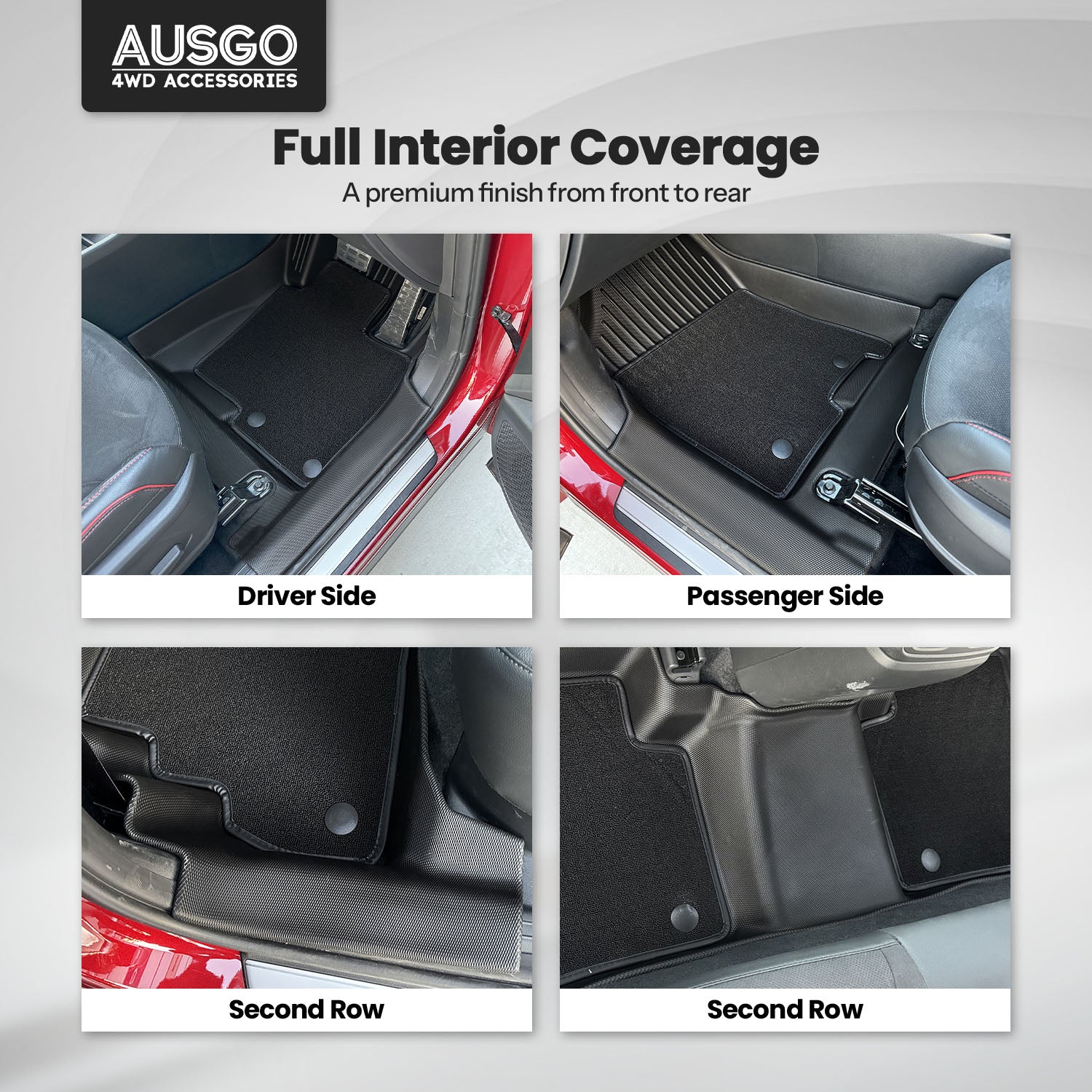 Double-Layer Car Floor Mats for Hyundai Tucson 2021-Onwards