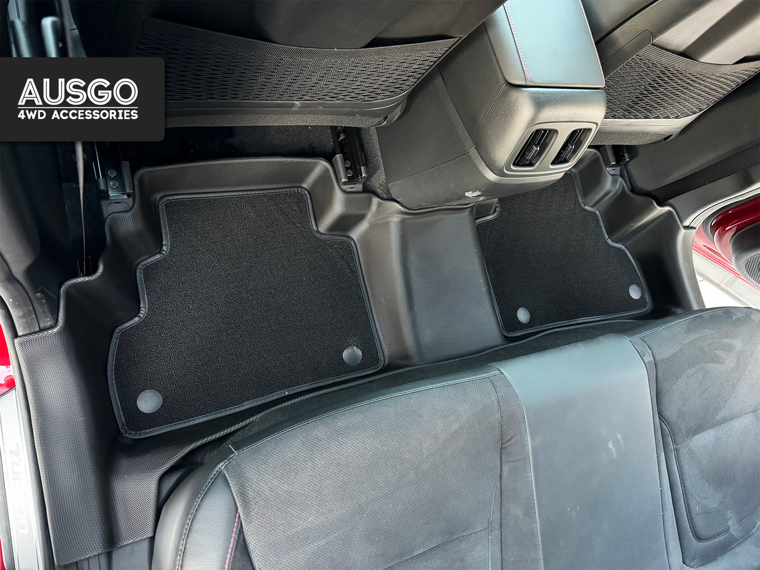 Double-Layer Car Floor Mats for Hyundai Tucson 2021-Onwards