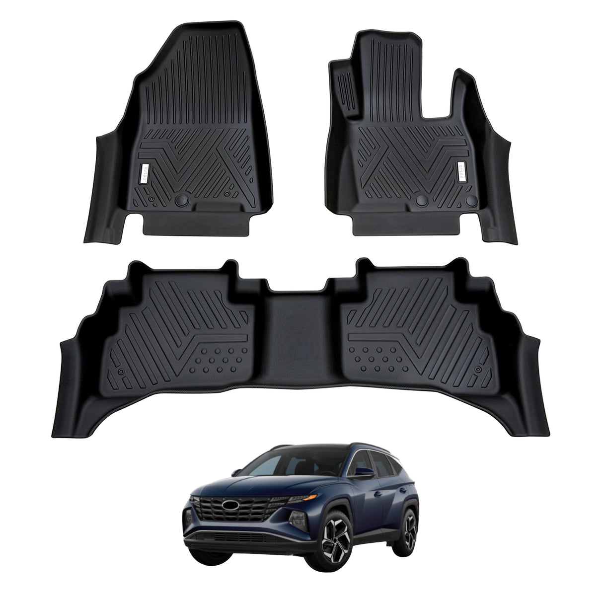 PRE-ORDER 5D Car Floor Mats for Hyundai Tucson Hybrid 2022-Onwards