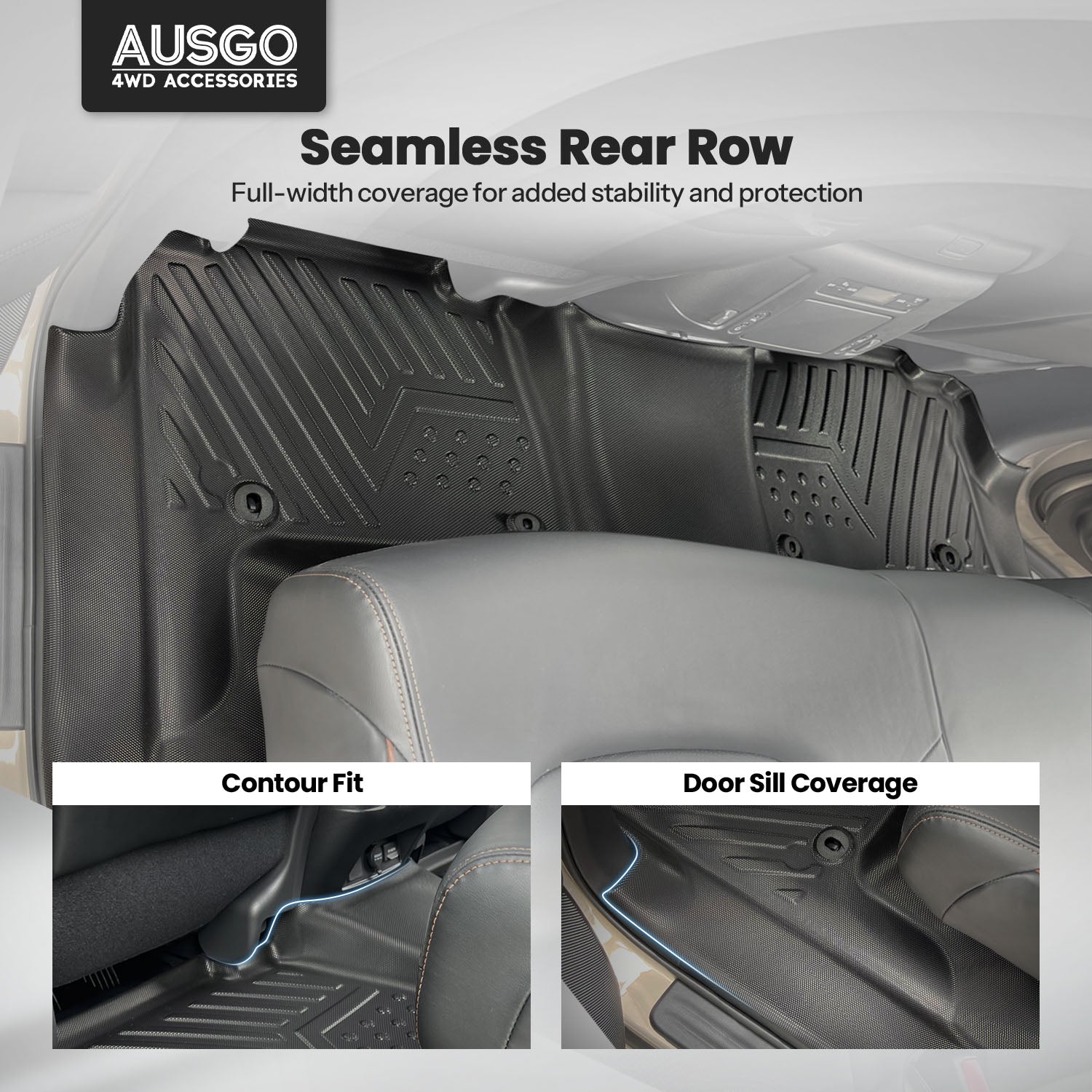 5D Car Floor Mats for Nissan Patrol Y62 2012-Onwards
