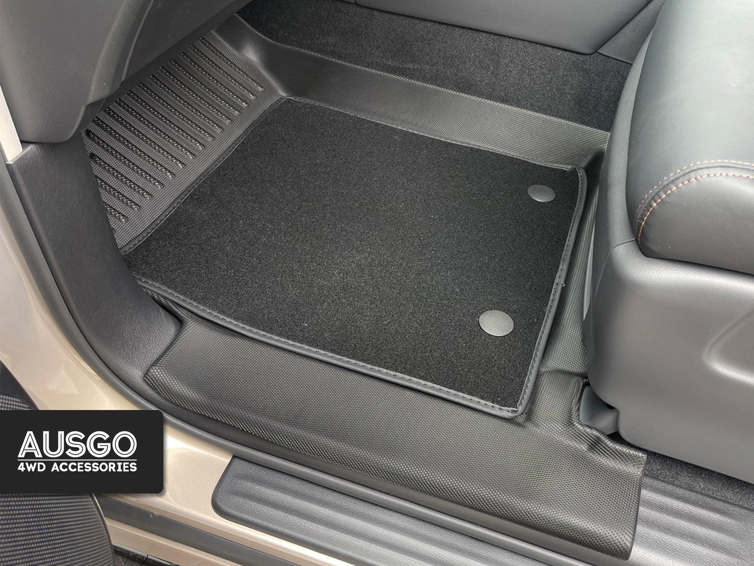 Double-Layer Car Floor Mats for Infiniti QX80 Z62 2015-2019