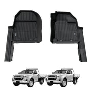 7D Injection Floor Mats for ISUZU D-MAX DMAX Single / Extra Cab 2020-Onwards